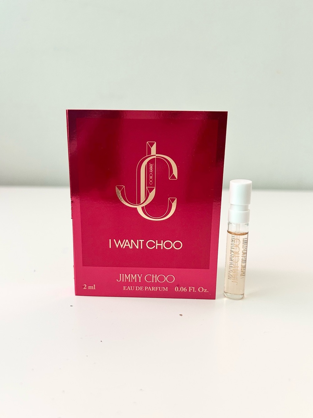 🌸JIMMY CHOO I want Choo EDP Vial Spray Sample 2 mL